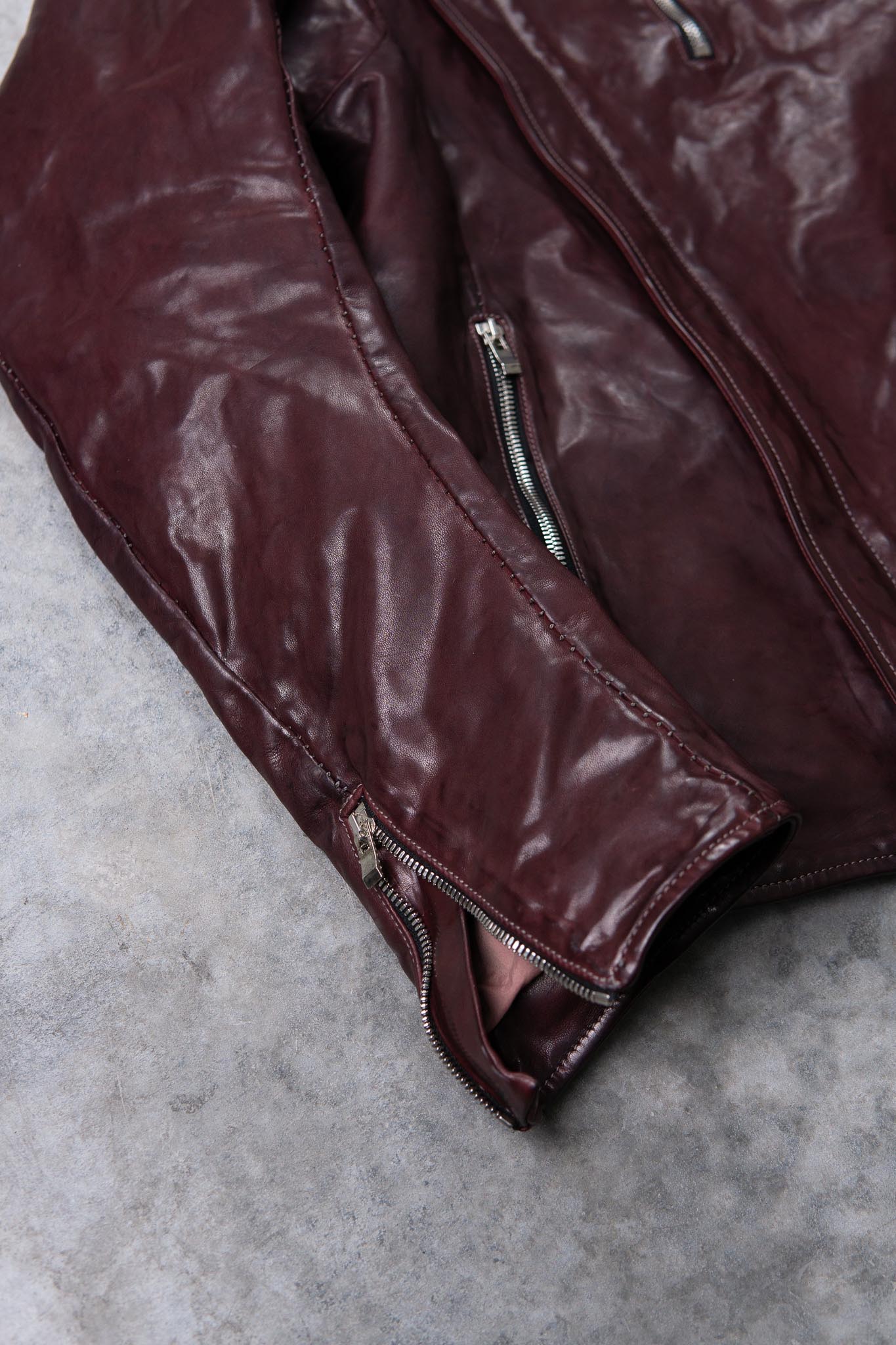 HORSE LEATHER HIGH COLOR W/BREAST MOTO LINED JBM-2