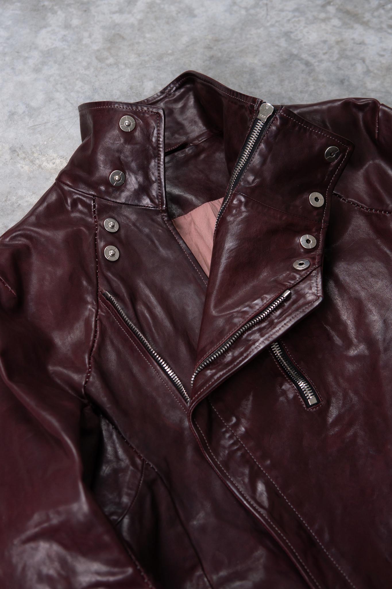 HORSE LEATHER HIGH COLOR W/BREAST MOTO LINED JBM-2