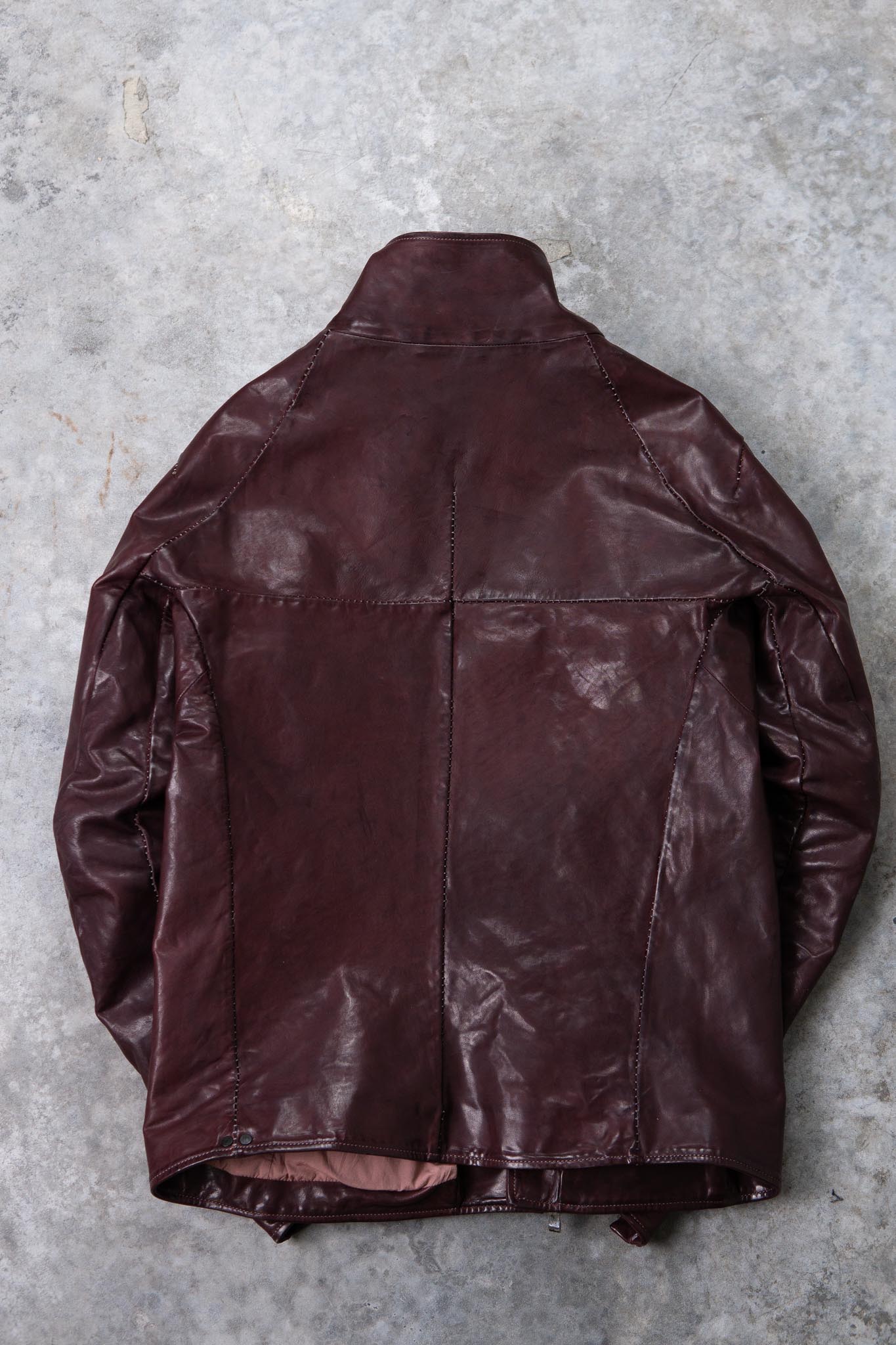 HORSE LEATHER HIGH COLOR W/BREAST MOTO LINED JBM-2