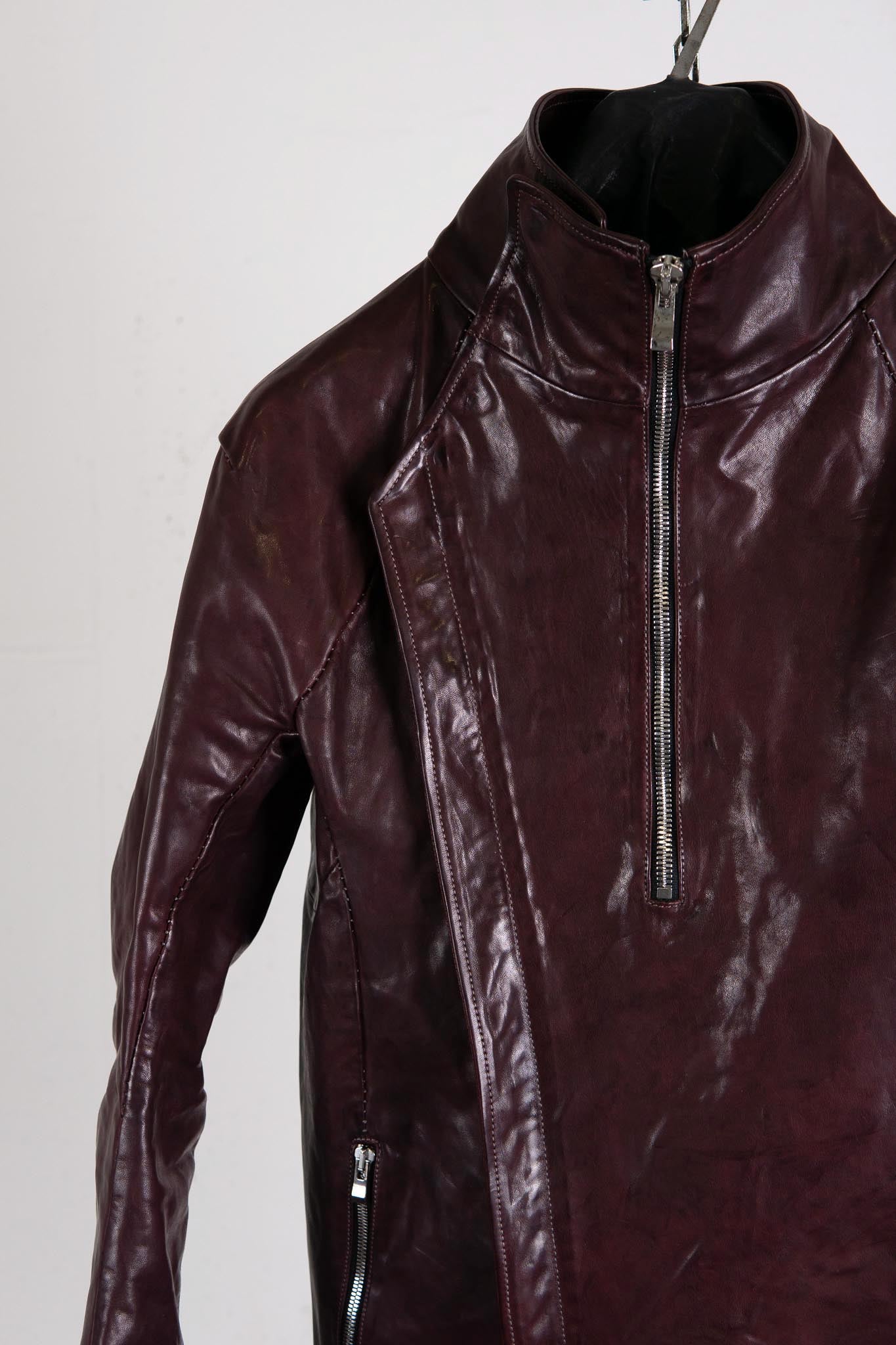 HORSE LEATHER HIGH COLOR W/BREAST MOTO LINED JBM-2