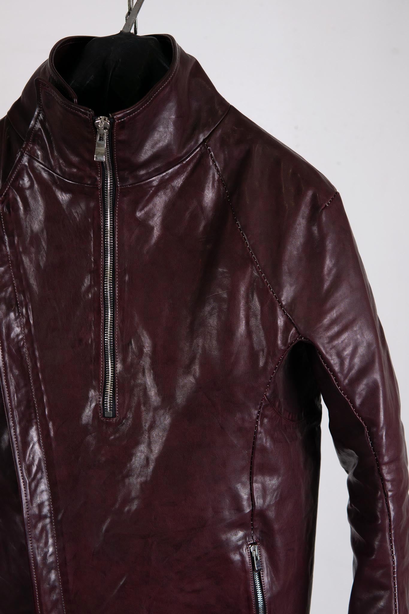 HORSE LEATHER HIGH COLOR W/BREAST MOTO LINED JBM-2