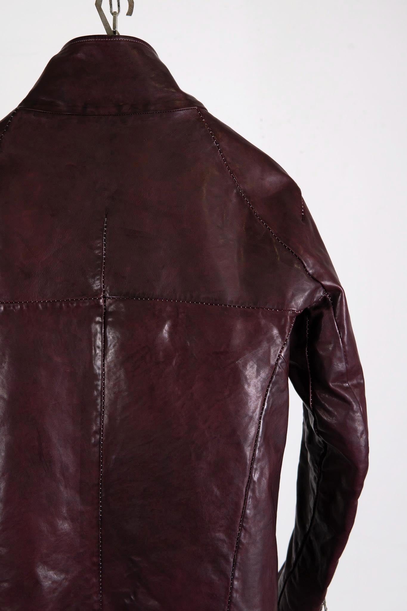 HORSE LEATHER HIGH COLOR W/BREAST MOTO LINED JBM-2