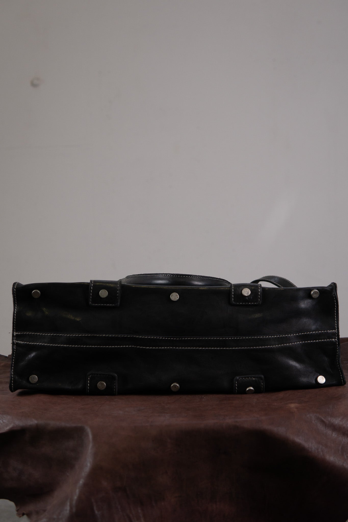 HORSE LEATHER BAG TOTE H-3