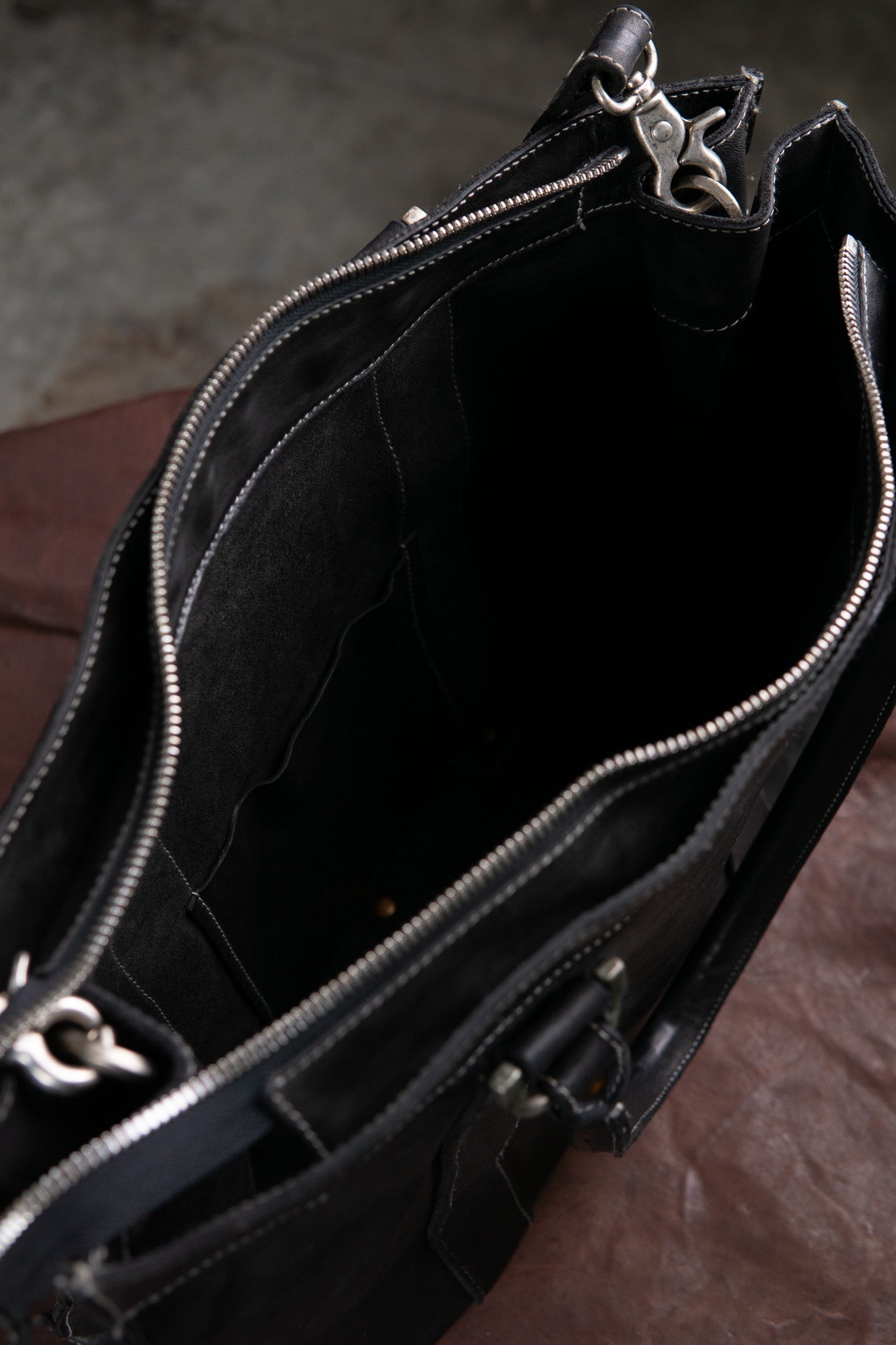 HORSE LEATHER BAG TOTE H-3