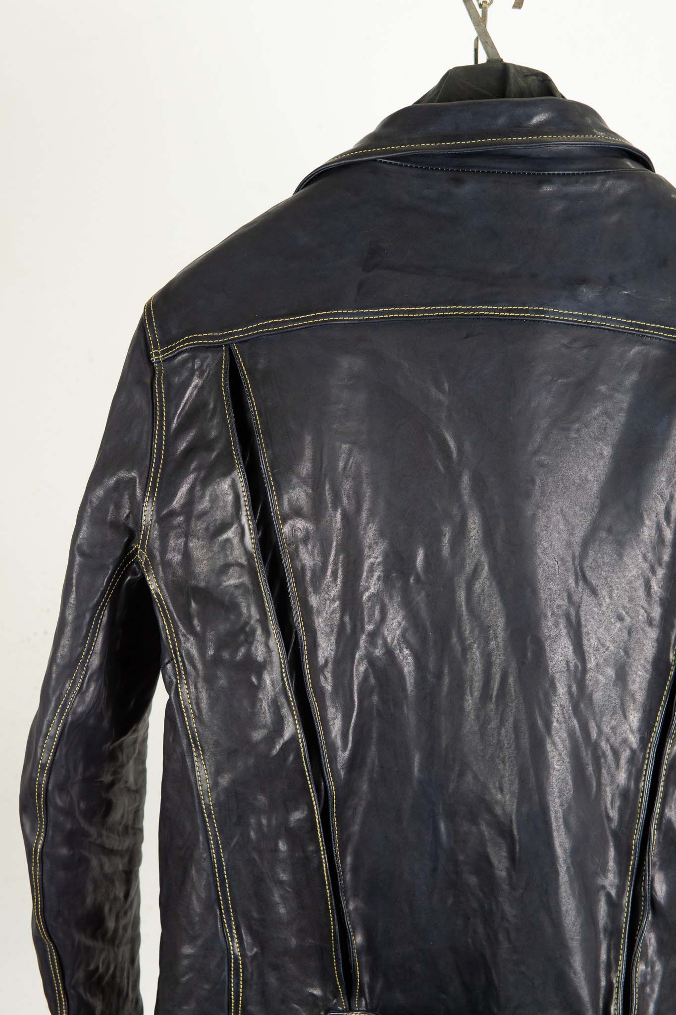 HORSE LEATHER JEAN JACKET JJ-4B LINED
