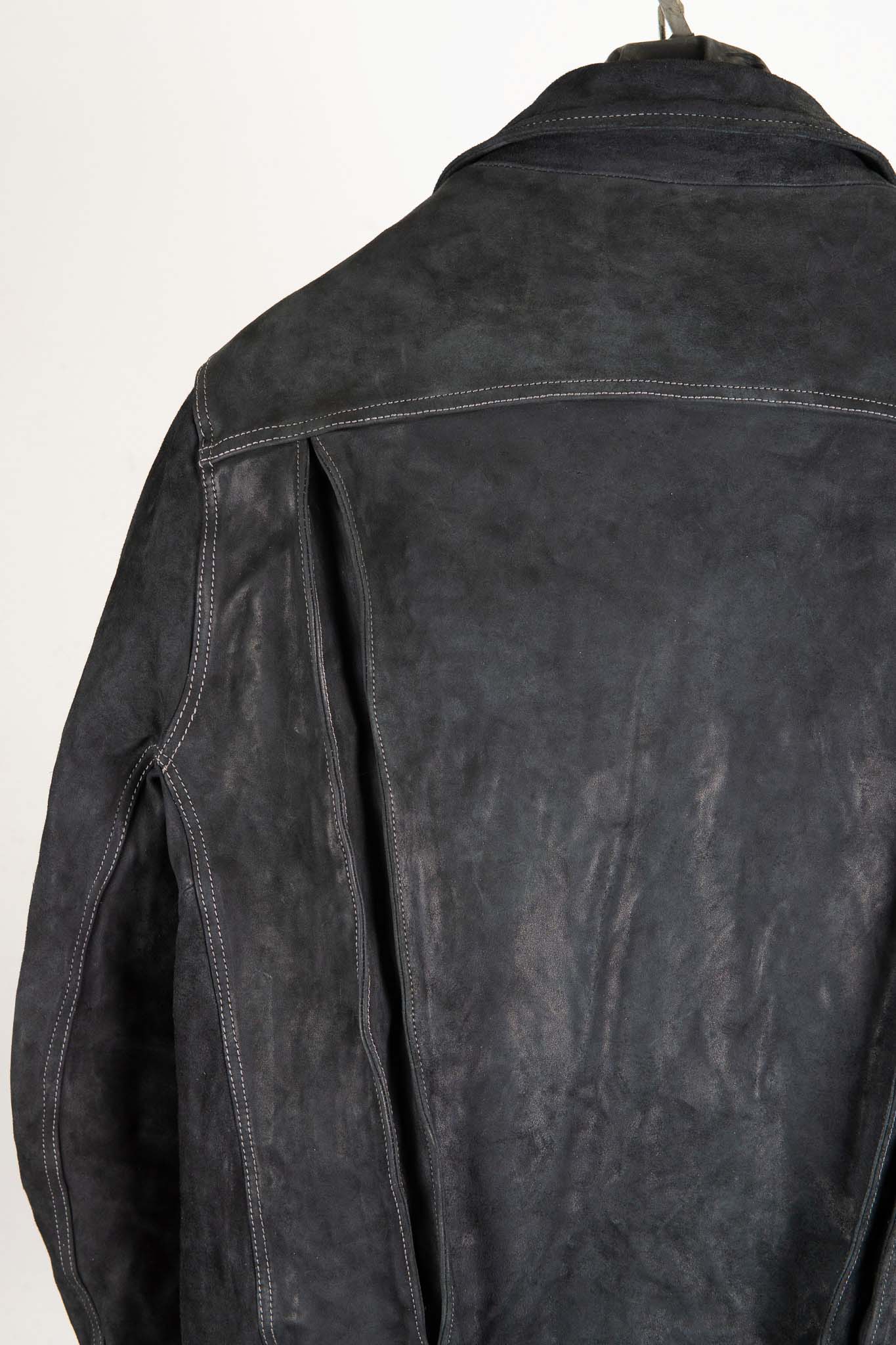HORSE LEATHER JEAN JACKET JJ-4B LINED