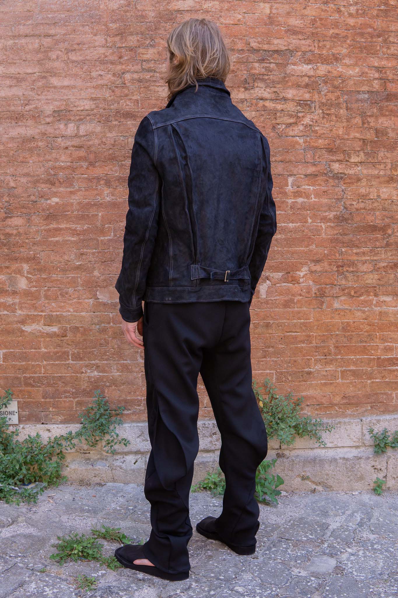HORSE LEATHER JEAN JACKET JJ-4B LINED