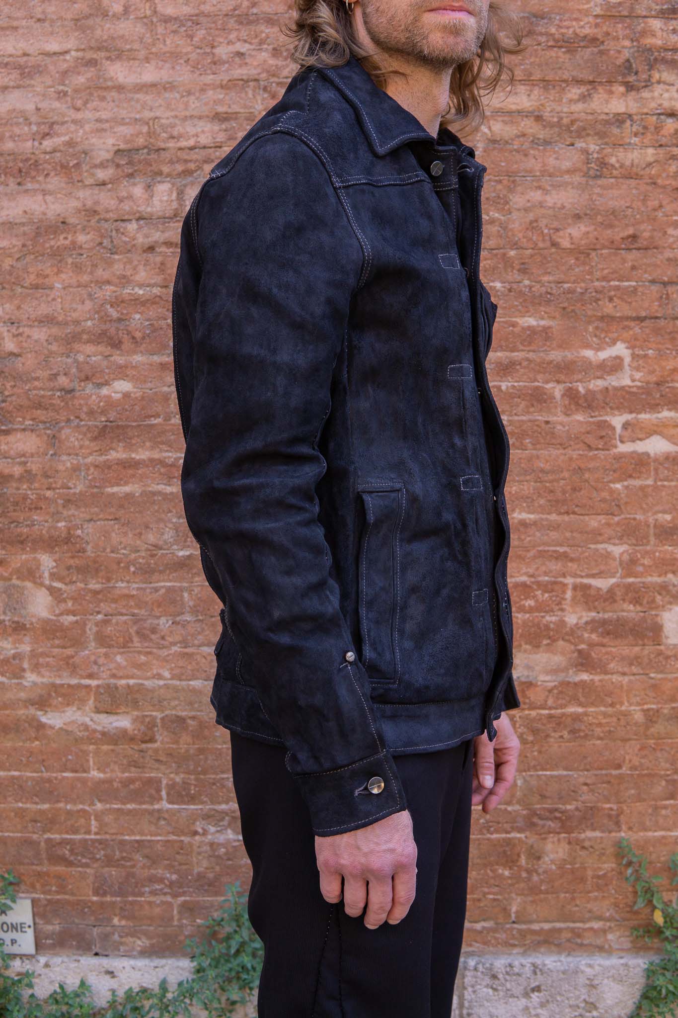 HORSE LEATHER JEAN JACKET JJ-4B LINED