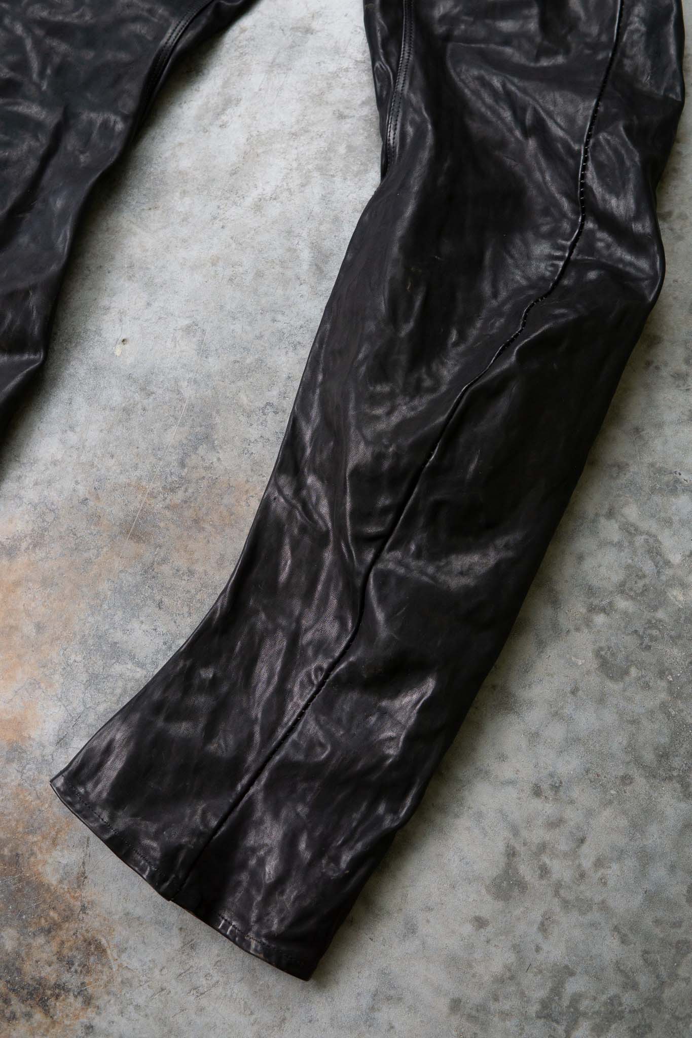 HORSE LEATHER PANTS SJP-5 LINED