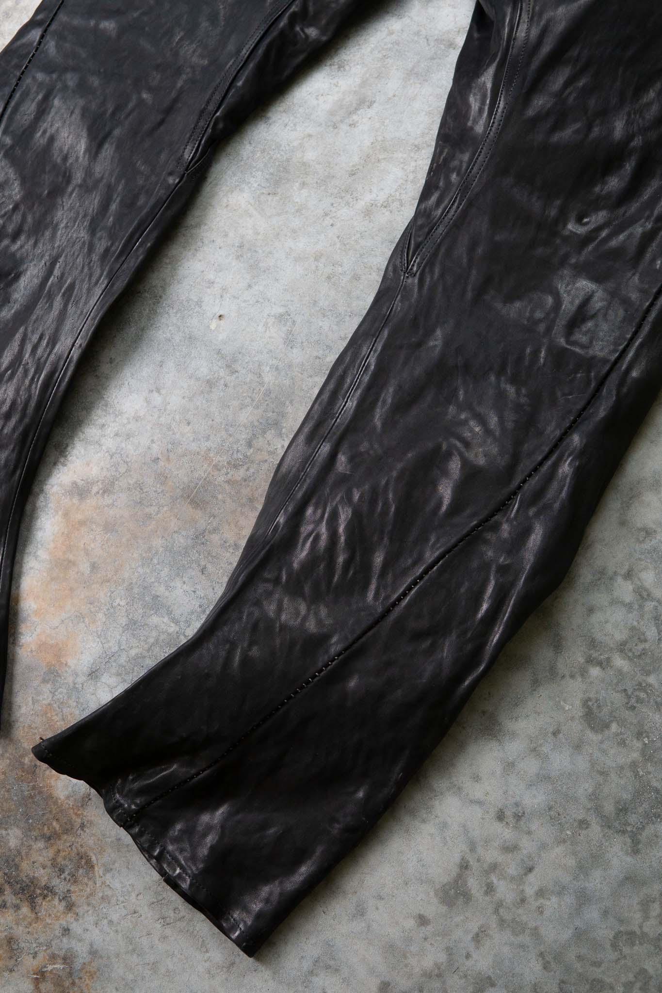 HORSE LEATHER PANTS SJP-5 LINED