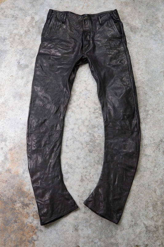 HORSE LEATHER PANTS SJP-7 LINED