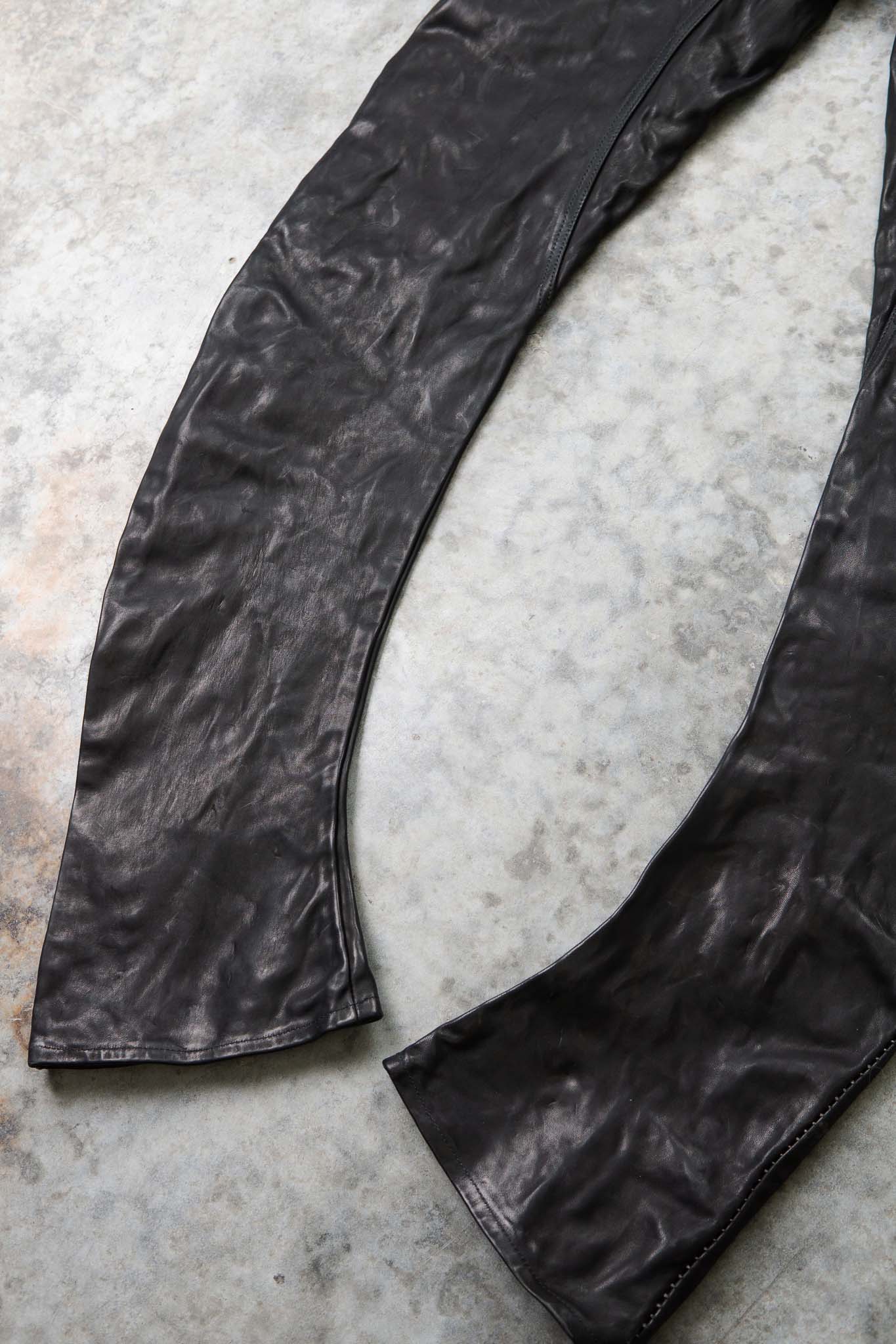 HORSE LEATHER PANTS SJP-7 LINED