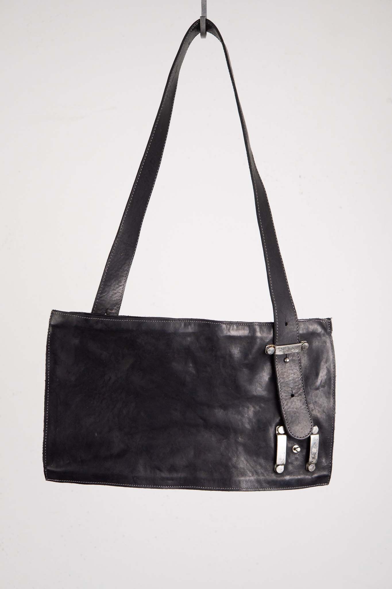 CALF SHOULDER LEATHER BAG 2WAY FRAT BAG FB-1