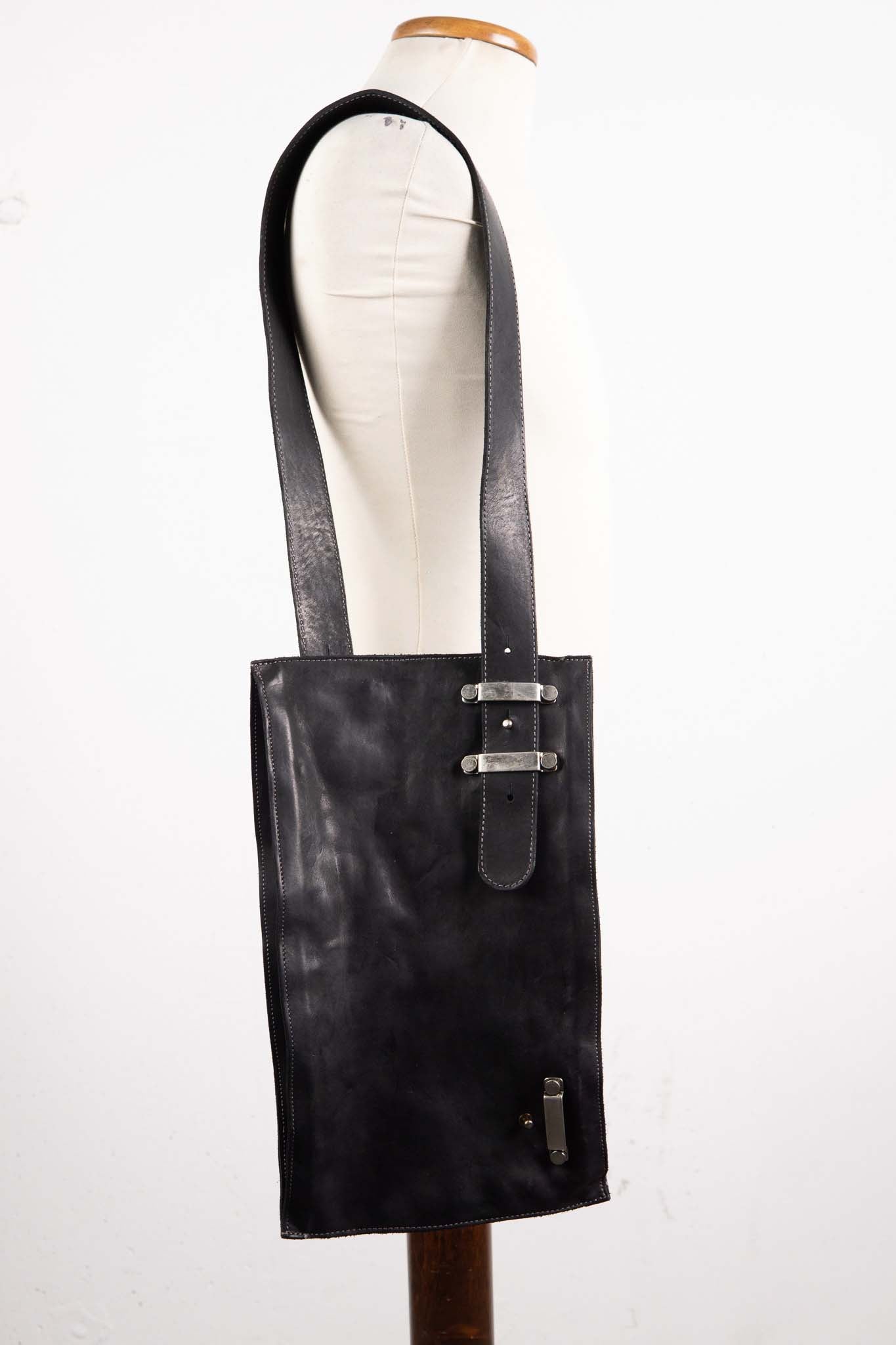 CALF SHOULDER LEATHER BAG 2WAY FRAT BAG FB-1