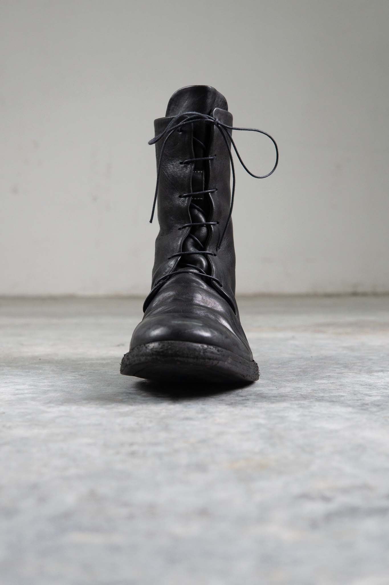 HORSE LEATHER BACK ZIP 6HOLES BZ-2 #2LEATHER SOLES        PIECE DYED