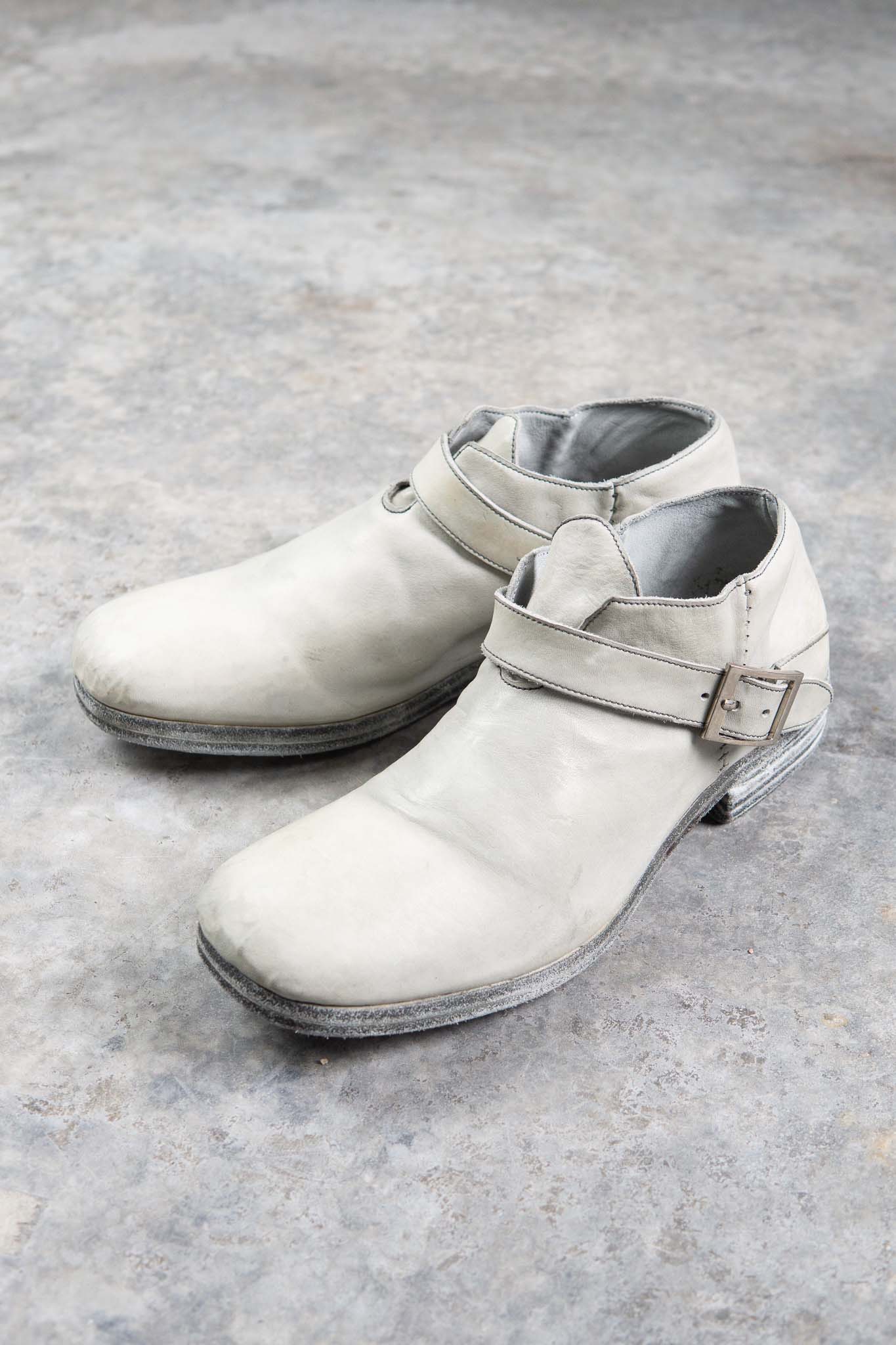 HORSE  LEATHER ENGINEER BOOTS DERBY EG-2 #3 LEATHER SOLES PIECE DYED