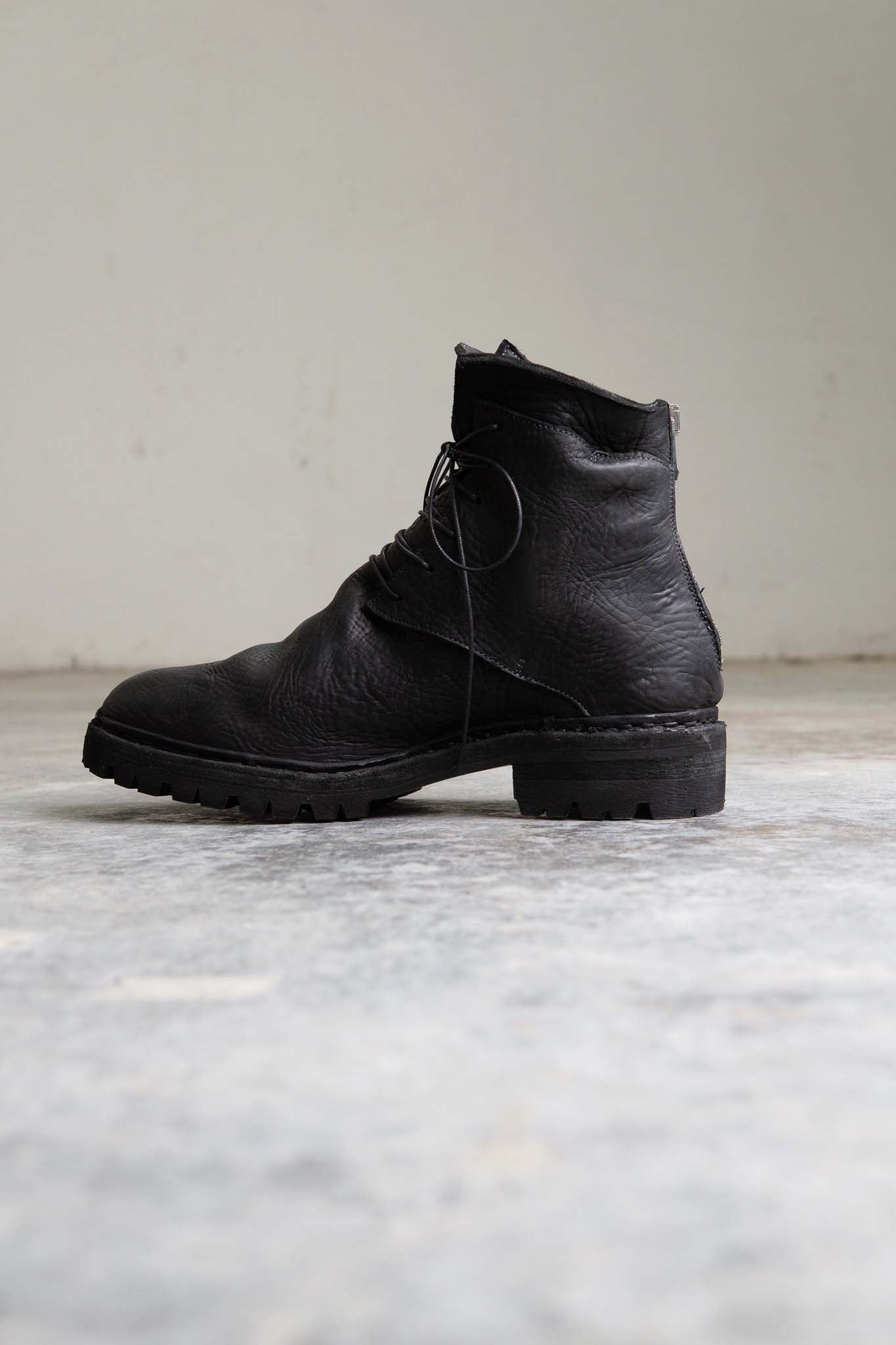 HORSE BUTT RG LEATHER BOOTS MT-1 GOODYEAR NORWEGIAN WELT VIBRAM SOLES PIECE DYED
