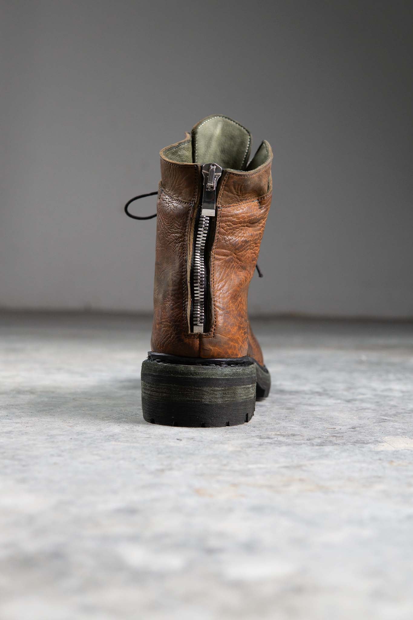 HORSE BUTT RG LEATHER BOOTS MT-1 NORWEGIAN GOODYEAR WELT VIBRAM SOLES PIECE DYED