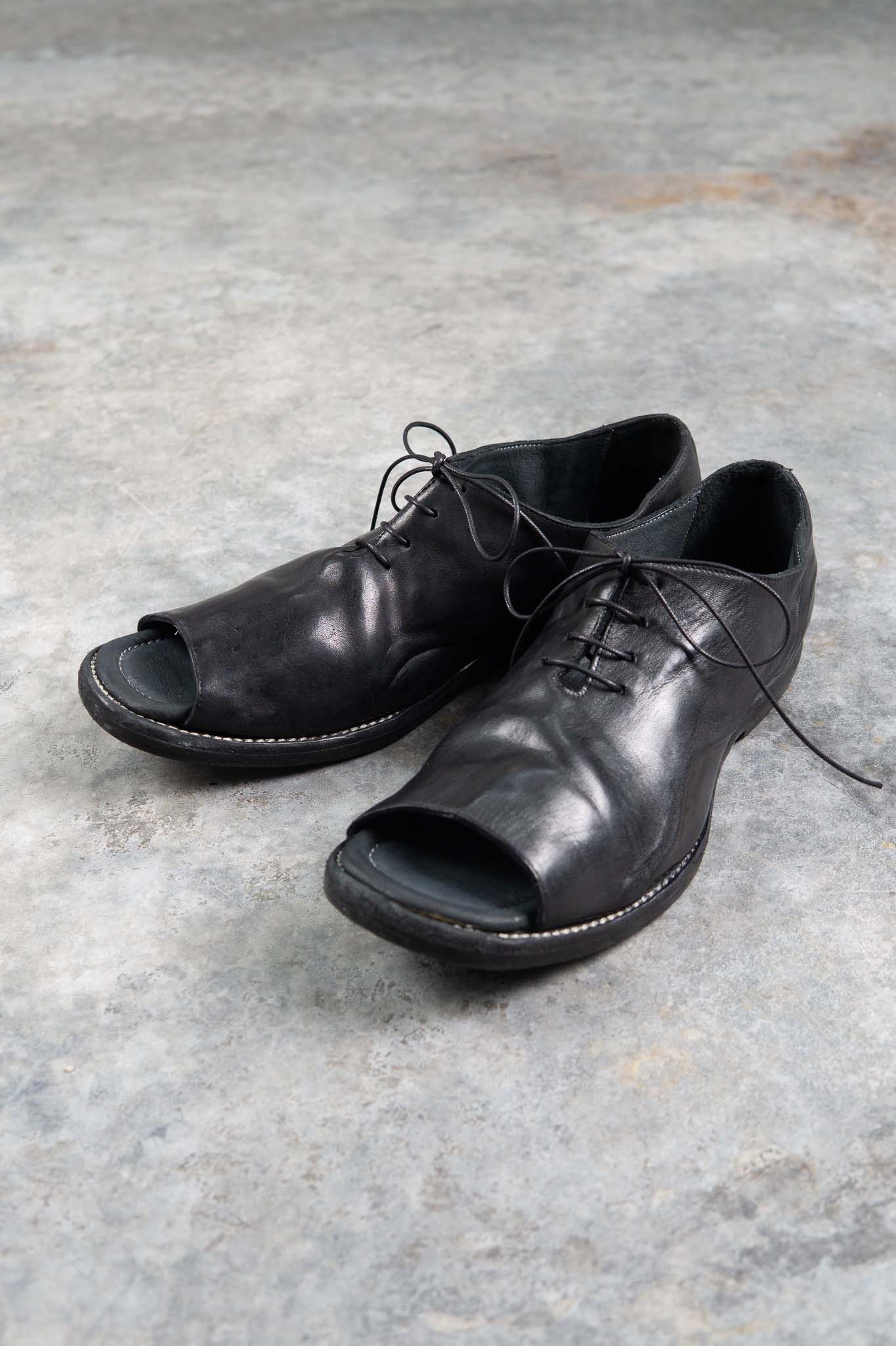 HORSE LEATHER SLIPON SANDAL #4 LEATHER SOLES PIECE DYED