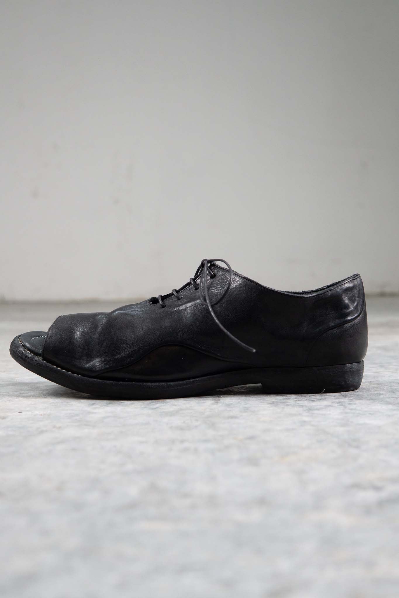 HORSE LEATHER SLIPON SANDAL #4 LEATHER SOLES PIECE DYED