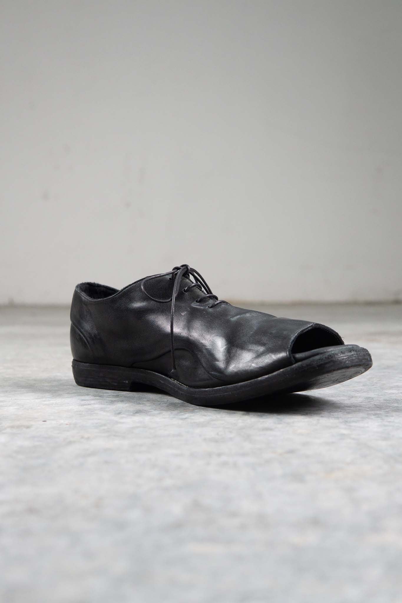 HORSE LEATHER SLIPON SANDAL #4 LEATHER SOLES PIECE DYED