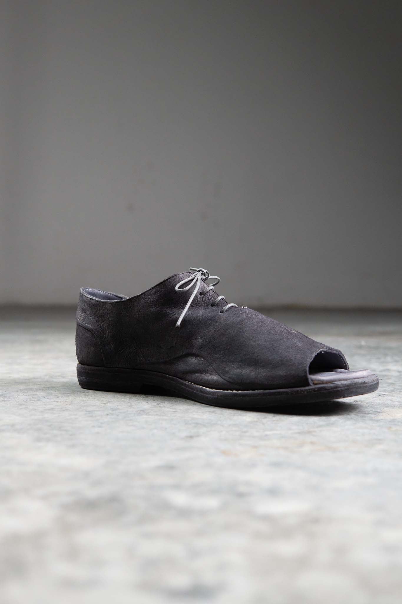 HORSE LEATHER SLIPON SANDAL #4 LEATHER SOLES PIECE DYED