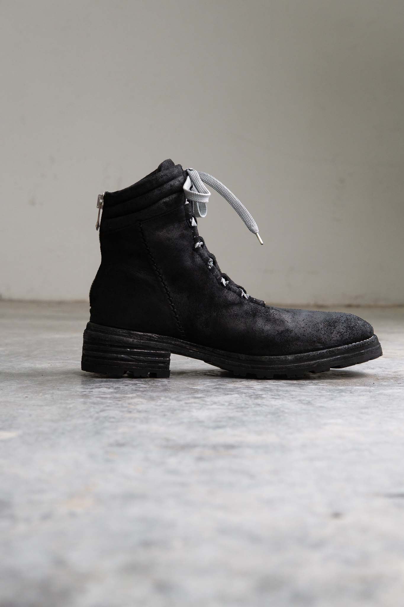 HORSE LEATHER BOOTS CL-2 #2 LEATHER SOLES + VIBRAM PIECE DYED