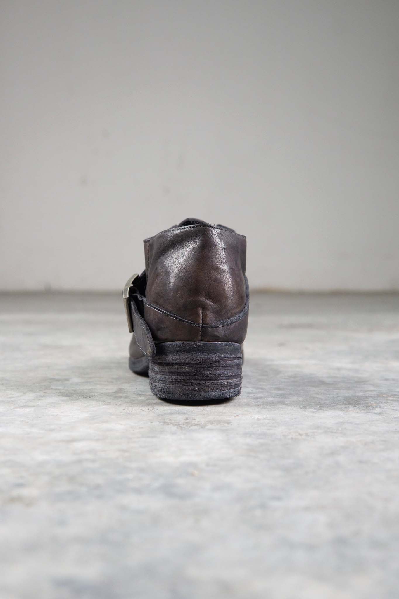 HORSE  LEATHER ENGINEER BOOTS DERBY EG-2 #3 LEATHER SOLES PIECE DYED