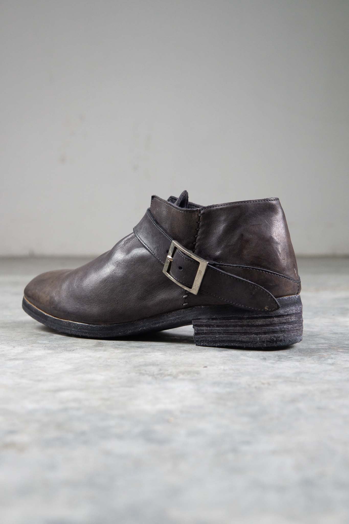HORSE  LEATHER ENGINEER BOOTS DERBY EG-2 #3 LEATHER SOLES PIECE DYED