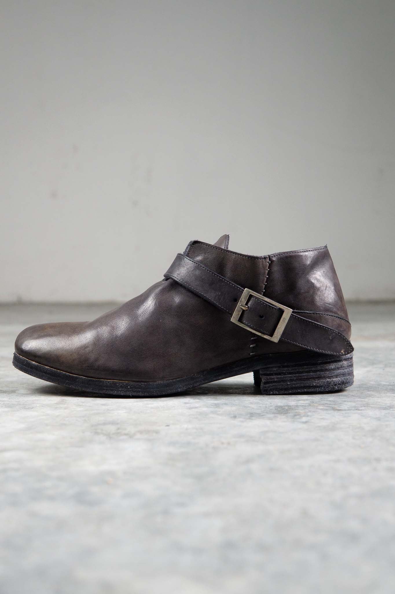 HORSE  LEATHER ENGINEER BOOTS DERBY EG-2 #3 LEATHER SOLES PIECE DYED