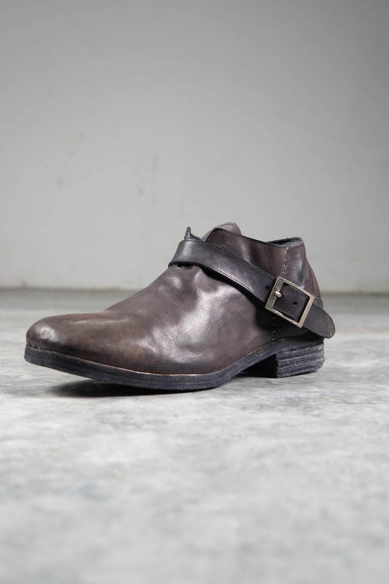 HORSE  LEATHER ENGINEER BOOTS DERBY EG-2 #3 LEATHER SOLES PIECE DYED