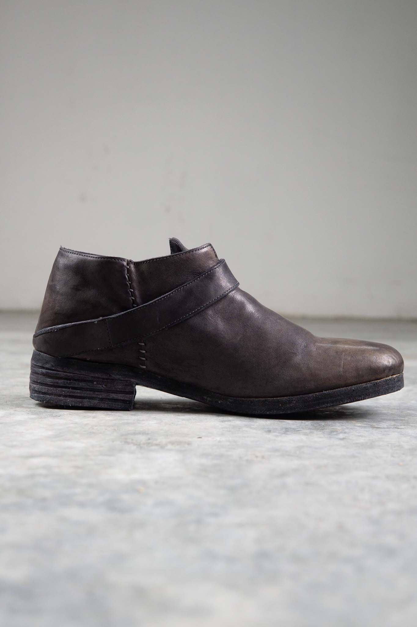 HORSE  LEATHER ENGINEER BOOTS DERBY EG-2 #3 LEATHER SOLES PIECE DYED